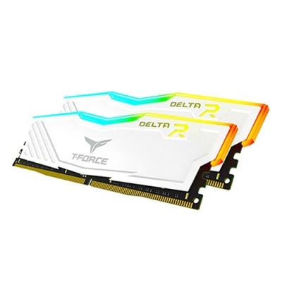 3600 TeamGroup TForce DDR4-3600 CL18 Delta RGB 화이트 패키지 가넷 램 32GB 데스크탑용, DDR4-3600 CL18 Delta
