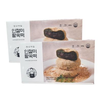 마약떡 무료배송!! 코스트코 청년떡집 인절미 팥쑥떡  60g * 16개 * 2박스  ﻿(아이스박스 포장발송)