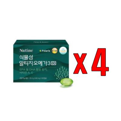 뉴네이처오메가3 뉴틴 김수현 식물성 알티지오메가3 rTG오메가3 순도 80% 60캡슐