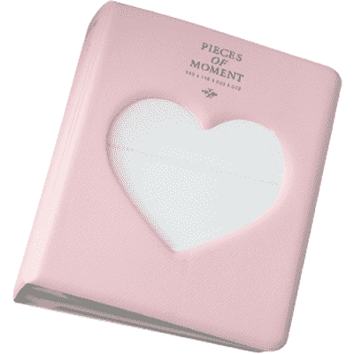 콜렉트북 AppleMint 포켓 미니 러블리 사진첩, 핑크, 64매