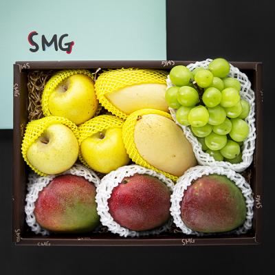 과일선물세트 [로켓프레시] 좋은하루 산지직송 특별한 과일 선물세트 A 애플망고 + 노란망고 + 샤인머스캣 + 황금사과