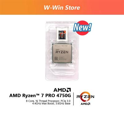 4750g 새로운 AMD Ryzen 7 PRO 4750G 3.6 GHz 8 코어 16 스레드 65W CPU 프로세서 L3 = 100-000000145 소켓 팬 없