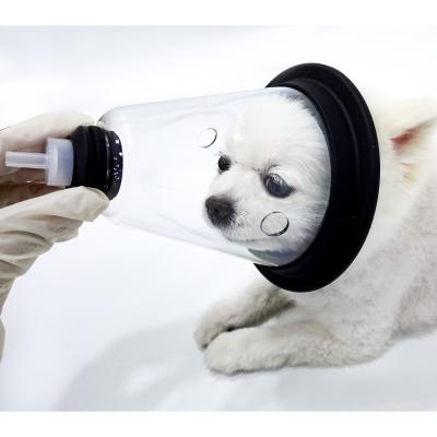 오스타A6 [당일발송] 강아지 산소호흡기 세트 / 고양이 대형견 반려동물 응급, 병원이동 마스크, 1세트
