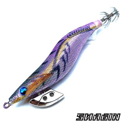 에기프린스 백경조침 스웨긴 에기프린스 3호 쉘로우 무늬오징어 루어낚시미끼
